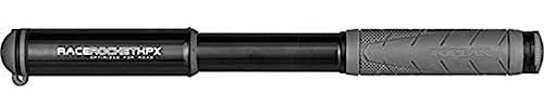 Topeak Race Rocket Mini-Pumpe, Modell Hpx, schwarz Handpumpe, 25x2.6x2.1cm
