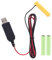 Adaptateur d'alimentation USB LR03 pour remplacer 1 à 4 piles AAA