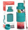 Masontops Cocktail Shaker Set - Glas Mason Jar Drink Shaker - 4 Stk Set mit Mixstab aus Metall