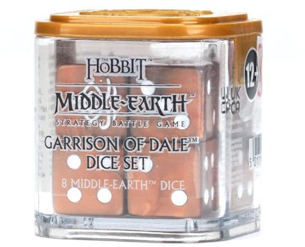 Games Workshop - Middle Earth Strategy Battle Game: The Hobbit/The Lord of The Rings - Garrison Of Dale Dice Set