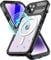 WIFORT for iPhone 14 Waterproof Case,Shockproof Dustproof Cover with Built-in Screen/Lens Protector, Compatible with Magsafe, Heavy Duty 360 Full Body Protective Front and Back Cases 6.1-Black