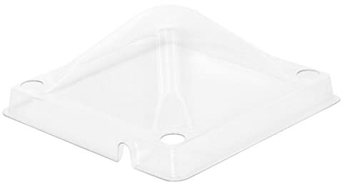 eivolution Schutzhaube für Küken Wärmeplatte 30x30 cm I 20W I höhenverstellbar I Heizplatte zur Kücken-Aufzucht I geeignet für alle Geflügelarten wie Hühner, Wachteln, Puten