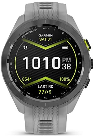 Garmin Approach S70, 42mm, Premium GPS Golf Watch, Powder Gray