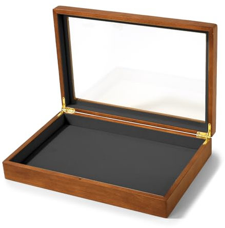 Oirlv Massivholz Schmuckkästchen Großer Schmuck Organizer,Schmuckkästchen damen,Display Box,Trinket Organizer