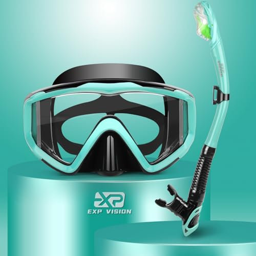 Ensemble de Tuba Sec Avec Masque de Plongée Pano à 3 Fenêtres, Lunettes Anti-buée, Équipement Professionnel Pour Adulte
