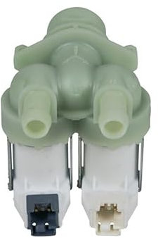 LUTH Premium Profi Parts Électrovanne compatible avec Candy 41018989 double 180° 10,5 mm ø pour machine à laver