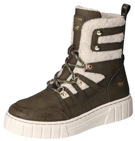 MUSTANG Damen 1446-603 Sneaker, Military, 39 EU