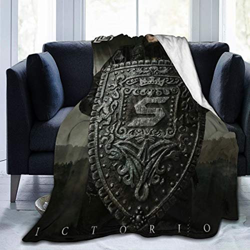 Skillet Music Victorious Ultra Soft Micro Fleece Blanket Throw Super Soft Lightweight Plush Bed Couch Living Room 50X40