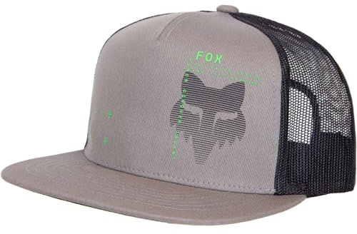 Fox Dispute Snapback Cap (OS, Pewter Grey)