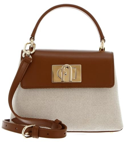 Furla 1927 Mini Top Handle - Henkeltasche 21 cm naturale+cognac h