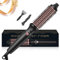 Thermal Brush, Thermobürste Wärmebürste 3 in 1, 32mm Rundbürste Stylingbürsten mit 160-204℃, Kompakt Lockenbürste Double Spannung Passend für Reise,Hot Brush für Haarstyling - Kamm, Locke, Gerade