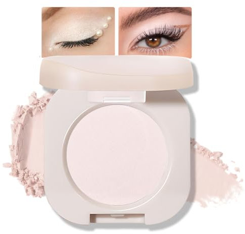 HHLTOH Lidschattengrundierung, matt, monochromatisch, Nude, gepresstes Pulver, matt, neutral, individuell, vegan, Lidschatten, natürlich, von Altament