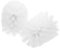 TOBBOMEY 2pcs Toilet Bowl Brush Head Replacement Durable Cleaning Tool for Efficient Toilet Cleaning White Color