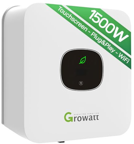 Growatt Wechselrichter MIC 1500TL-X WiFi-Ready für Balkonkraftwerke 1500 Watt