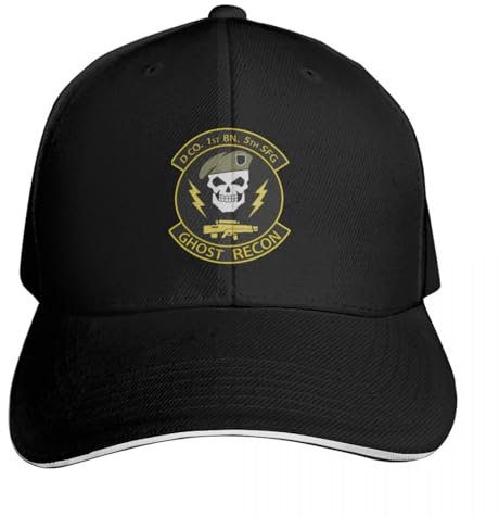 Baseballmütze Frauen Männer Ghost Recon Geschenke für Weihnachten Militär Kappe Mann Streetwear Cosplay Strand Hut Baseball Männer Frauen Urlaub Sport Geschenke