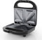 SUPERLEX Sandwichmaker professionale 750 W, tostapane a 2 strati, con rivestimento antiaderente, manico Cool-Touch e controllo automatico della temperatura, alloggiamento nero opaco
