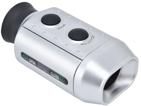 Haofy Golf-Entfernungsmesser mit 7-facher Vergrößerung, Digitalem LCD-Display und Grünem – -Entfernungsmessung für Genaue Entfernungen auf Golfplätzen und bei der Jagd, Wasserdicht mit Neigung