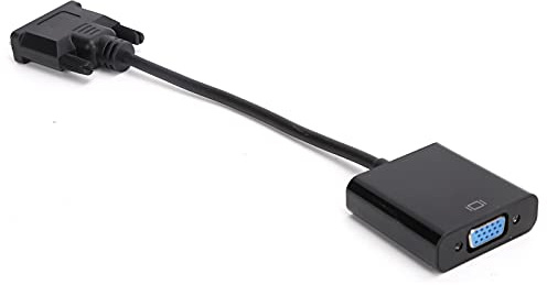 ZAICOLER Adaptador DVI a VGA Adaptador DVI 24+1 a VGA de para Tableta de Escritorio Compatible con Dispositivos de Interfaz para Varias Escenas