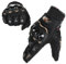 GES Männer Außenmotorbike wasserdichte Handschuhe, Motorradhandschuhe, Vollfinger, Touchscreen, Motocross -Handschuhe(M, Schwarz)