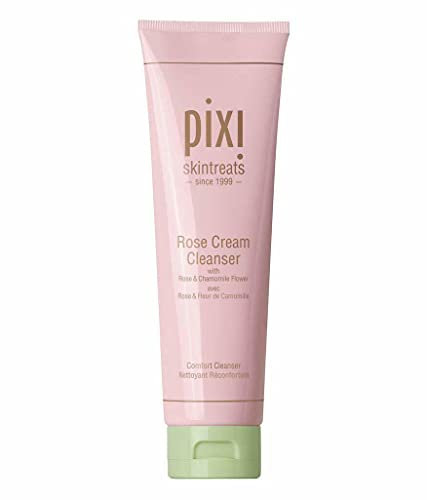 Pixi Crème Nettoyante À La Rose Beauty 135 Ml Nettoyant Apaisant Et Doux Riche En Minéraux Huile De Fleur De Rose Hydrate Convient Aux Peaux Sensibles 4,57 Fl Oz