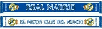 Real Madrid Scarf BLR, azul, L
