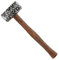 W WIDMANN MILANO Party Fashion 48673 - Hammer, 38 cm, Accessoire, Dekoration, Bauarbeiter, Halloween, Karneval, Mottoparty