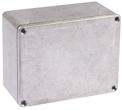 RS PRO; Gehäuse; Aluminiumdruckguss; Silber IP65 Breite 89.7 mm Höhe 55.1 mm Länge 114.7 mm