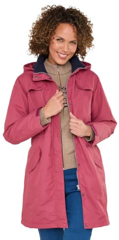 Chums Ladies Fleece Lined Waterproof Fabric Jacket 36 Inches