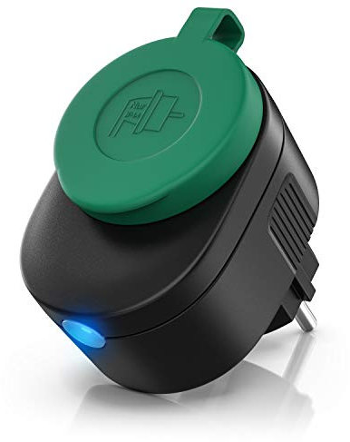 CSL - Wlan Outdoor Steckdose - für den Außenbereich - WiFi Smart Socket schaltbar - kompatibel mit Android Apple iOS Smartphone Tablet PC - kompatibel mit Alexa, Google Home, IFTTT