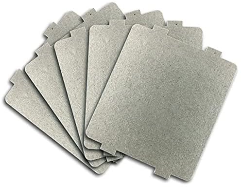 Mica de Placas Hojas de Microondas Cubierta de Guía de Onda 99 x 108mm Compatible con Frigidaire 5304464061 Poweka (5 Piezas)