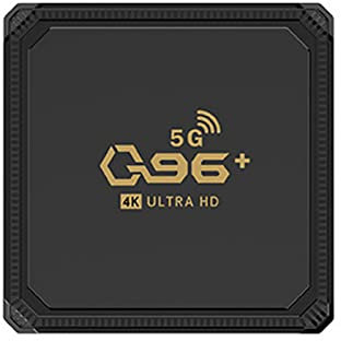 XIEJ Q96+Smart TV Box para HUA-WEI 4G 32G 2.4G y 5G Dual WiFi y roid 9.0 Sets Top Box Smart Streaming Media Player Smart Box 4 K Media Player IP TV Box