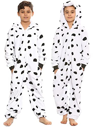 A2Z 4 Kids Animal Onesie for Kids Girls Boys Super Soft Costume Onesie - E.S Dalmatian 2-3