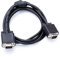 Cable VGA a VGA de 1.5 m, cable VGA macho a macho, cable VGA Full HD con doble núcleo de ferrita para computadora, monitor, reproductor de video, todos los dispositivos habilitados para VGA (1.5)