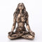 Veronese Design 6,3 cm Mutter Erde Gaia sitzend Lotus Pose