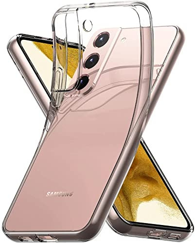 Oprimio Crystal Clear Case for Samsung S21, Silicone Case, 100% Transparent, German Material, Ultra Thin, Clear Mobile Phone Case for Samsung Galaxy S21