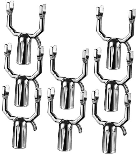 Cabilock Baumkrücken-Baumstütze 8 Stück Pflanzenzweigstützen Metallklammern Gedecktes Zubehör Metallpflanzen Baumpfähle Baumstützen Stützen Für Obstbäume Zweige Ziergärten Obstgärten