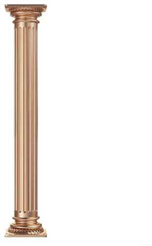 DAZZLEEX Adesivo da parete 3D con colonna romana in PVC, per soggiorno, camera da letto, sfondo TV, decorazione per la casa (LMZ-005)