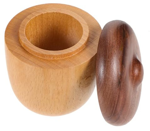 MAGICLULU Box mit Wattestäbchen tägliches Accessoire Täglicher Zahnstocherspender Küche Reisezubehör wiederverwendbarer Zahnstocherbehälter Desktop-Zahnstocherspender Tasche Container Eichel