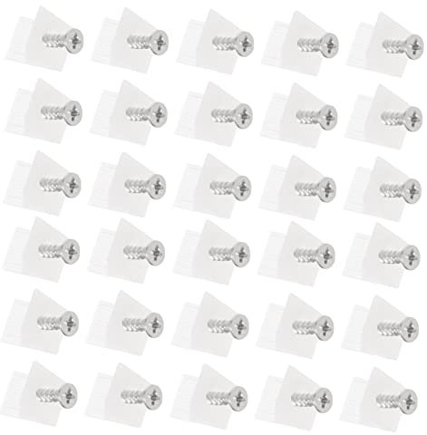 Shelf Brackets,100 Pcs Drawer Wedge Drawersniture Dresser Metal Cabinets Cabinet Wedge Kitchen Cabinet Shelf Clip Repair Mending Wedges Wedge for Drawer Corner Brace Stoppers