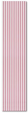 KAISER plastic® Akustikpaneele | Farbe: Pink/Weiß | Wandpaneele im Format 240 x 60 cm | Lamellenwand in Pastellfarbe | moderne Wandverkleidung (240 x 60 cm - 1 Stk.)
