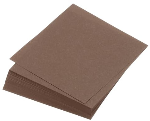 QUARKZMAN 100 Blatt Origami-Papier beidseitig braun 13 x 13 cm 70 g/m² quadratisches Faltblatt für Kunsthandwerk, Anfänger, Geschenkdekorationen