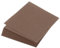 QUARKZMAN 100 Blatt Origami-Papier beidseitig braun 13 x 13 cm 70 g/m² quadratisches Faltblatt für Kunsthandwerk, Anfänger, Geschenkdekorationen