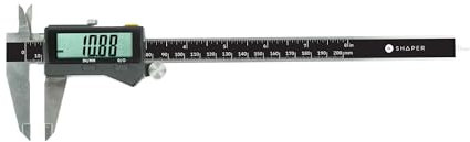 Pied à coulisse connecté, Pied à coulisse de haute précision, Facile à connecter avec Origin ou d'autres appareils Bluetooth®, Butée de profondeur incluse