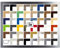 Multicolore Bilderrahmen Posterrahmen Puzzlerahmen 80x120 cm Farbe Aluminium Geschliffen Verrostet Optik 120x80 cm mit weisser Rückwand und klarem Acrylglas
