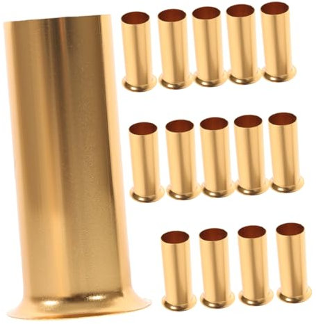 Angoily 15stücke Teiliges Metall-hängelampen-fassungsüberzug- Robuste Lampenfassungshülsen Für Kronleuchter Vintage-kerzenfassungsschutz Langlebige Abdeckungen Für Pendelleuchten Passend f