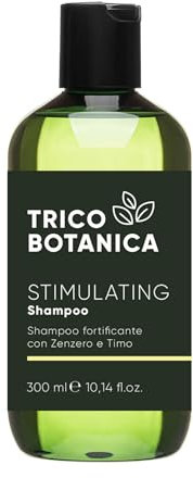 TRICO BOTANICA Shampoo gegen Haarausfall für Damen und Herren, natürlich, stärkend und stärkend mit ätherischen Ölen, Bio
