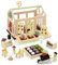 PairPear Puppenhaus Möbel Blumengarten Spielhaus Set, Holzspielzeug für Kleinkinder Puppenhaus Garten Spielzeug, Rollenspiel Lebensmittel Set für Mädchen und Jungen ab 3 Jahren Flower Garden Toy