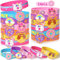 Toyssa 24 Stück Silikon Armbänder, Party Mitgebsel Kindergeburtstag Silikonarmband Kindergeburtstag Gastgeschenke Kleine Geschenke für Kinder Jungen Mädchen (Donut)