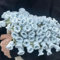 Crochet Flowers Rose Bouquet Blanket Handmade, Soft and Lightweight Romantic Rose Flower Bouquet Knitted Throw Blankets, Finished or Material Package, Gift for Mom