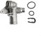 Premium Aluminium Kühlmittel Wasserauslass Flansch für A4 2002 2006 1 8L Motor, Teile 06B121132E 06B121132B